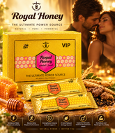 Pure Royal Honey Blend. Combining pure, high-quality honey with a thoughtful selection of traditional herbal botanicals, this traditional authentic food product is designed for your everyday culinary enjoyment.