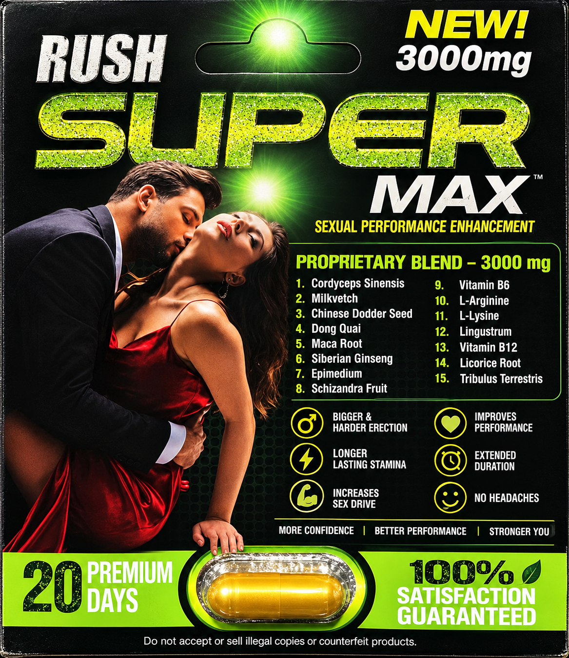 Men's Stamina and Vitality – A men's wellness supplement intended for adult consumers interested in maintaining their general vitality, supporting an active lifestyle, and incorporating a convenient supplement into their wellness routine