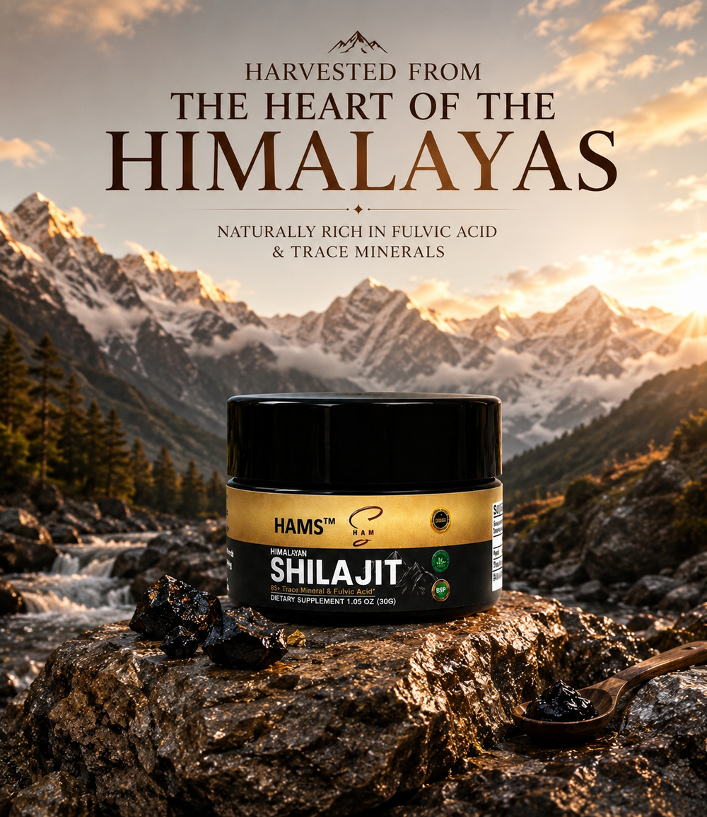 Premium Himalayan Mineral Resin – Shilajit for Traditional Vitality Support, Daily Wellness and a Healthy Routine