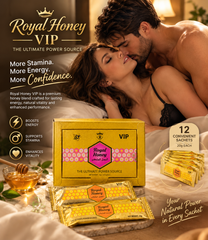 Royal Honey VIP for Men's Energy and Stamina Support, Vitality and Men's Wellness Product, VIP Royal Honey Supplement